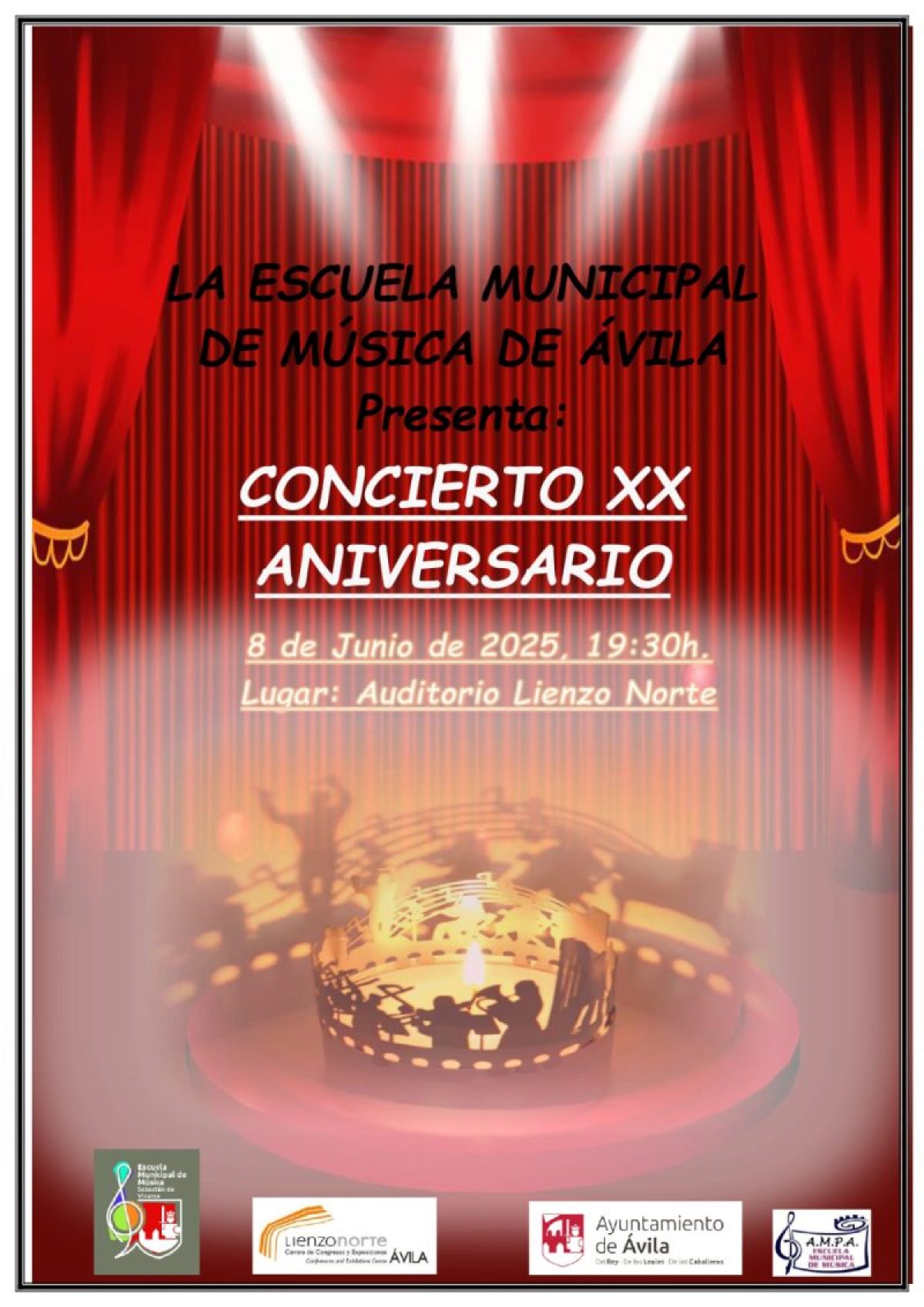 Concierto XX Aniversario - Escuela de Música de Ávila