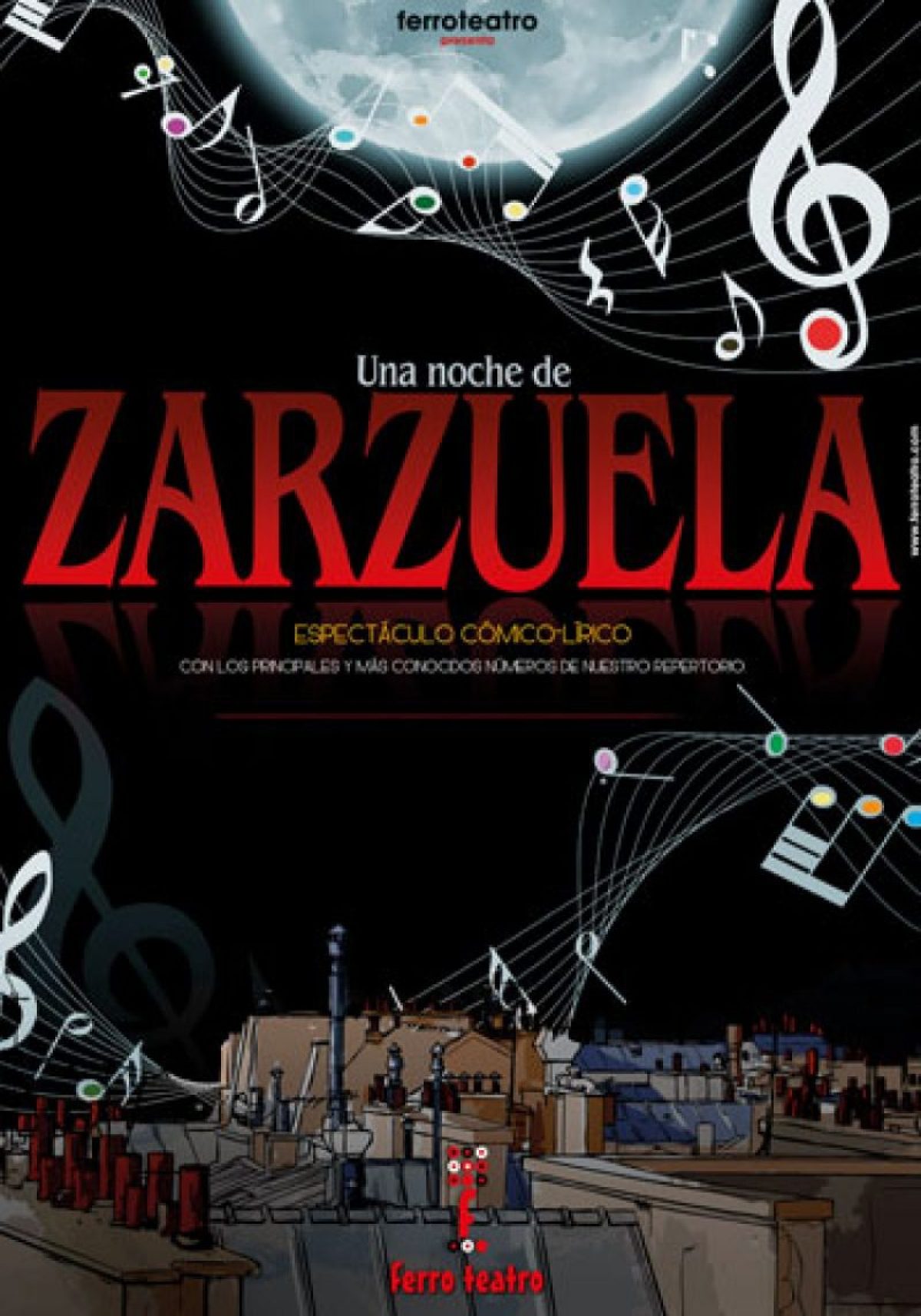 Una noche de Zarzuela - Concierto lírico/cómico - Circuitos escénicos