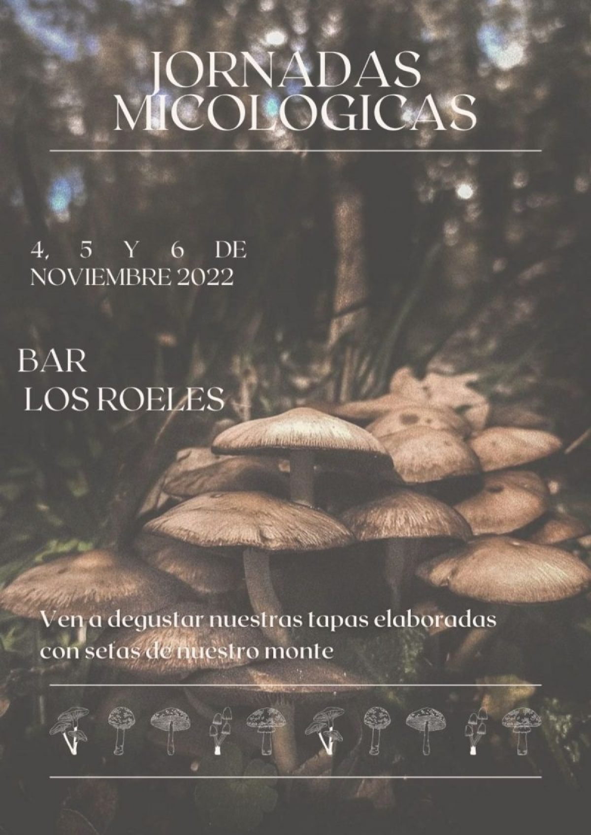 Jornadas de gastronomía micológica - Los Roéles