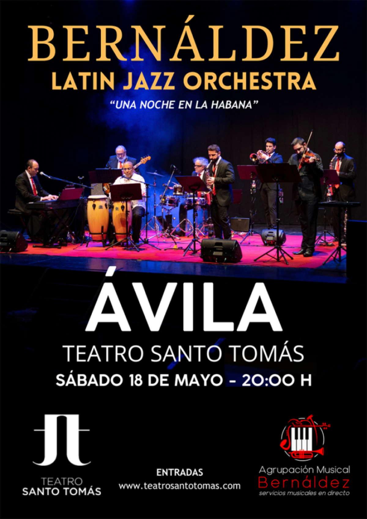 Una noche en La Habana – Bernáldez Latin Jazz Orchestra