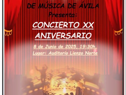 Concierto XX Aniversario - Escuela de Música de Ávila