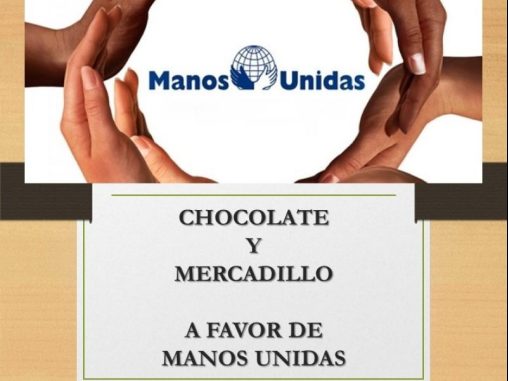 CHOCOLATE Y MERCADILLO MANOS UNIDAS